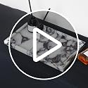 12x8 Inch Calacatta Viola Marble Vanity Tray - Elegant Home Decor