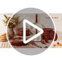 GiPP 21-Piece Nonstick Cookware Set with Detachable Handles - Orange Gradient