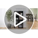 8 Cube Storage Organizer - Black Bookcase with Versatile Shelving - Variation of THIS Listing