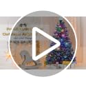 Green 7ft Pre-Lit Optical Fiber Christmas Tree with RGB LED Lights & Snowflakes - Festive Holiday Decor