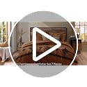 MaiRêve Burnt Orange Full Embroidery Comforter Set 7 Pieces Bed in a Bag