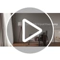 Brown Tripod Floor Lamp - Mid Century Modern Standing Lamp for Living Room