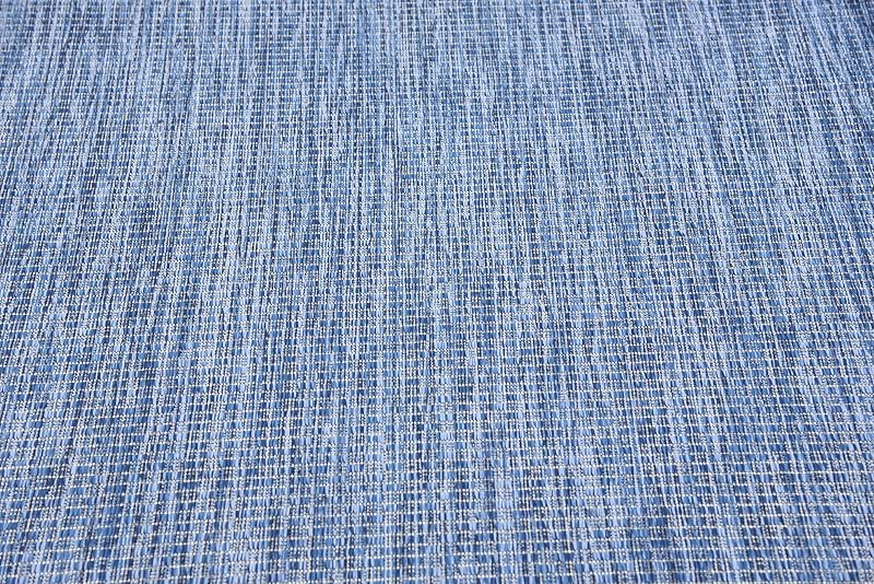 5'3" x 8' Indoor/Outdoor Flatweave Area Rug - Blue/Navy Heathered, Unique Loom