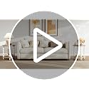 Karlott Beige Round 2-Tier Farmhouse End Table – Living Room Nightstand