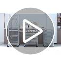 Half Size 10-Tier Sheet Pan Rack - NSF Aluminum Bun Pan Storage Shelf