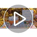 Cielito Lindo Party Favors Set - Blue Handleless Ceramic Shot Glasses, 24 Pieces, Baby Shower & Latin Culture Decor