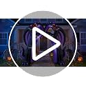 10FT Inflatable Dragon Archway Halloween Decor with LED Lights