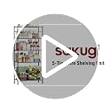 2-Pack Garage Storage Shelves - Heavy-Duty Steel, 33.5 x 12.6 x 72 Inches, Black