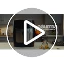 Gourmia 8 Qt Air Fryer with 12 Presets Stainless Steel Kitchen Appliance