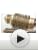 Olivia Garden NanoThermic Ceramic Ion Thermal Hair Brush - 1/2" Gold