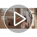 Rain Shower Head with Handheld Spray Combo - Chrome 2026 Magnetic Shower Head