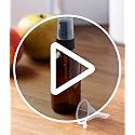 Refillable 2oz Amber Glass Boston Round Bottle with Pump – Travel Storage Containers (12 Pack)