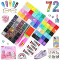 Bedazzling Diamond Art Kit for Nail Art & DIY Crafts - 72,000 Pcs, 54 Colors, All-in-One Deluxe Set