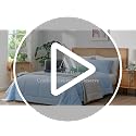 Amélie Home Queen Cooling Comforter - Heather Charcoal Grey, Instant Cooling, Reversible Bed Blanket for Hot Sleepers