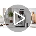 Conical Burr Coffee Grinder with 45 Settings and Touchscreen - Metallic Silver