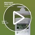 Advanced Clinicals Green Coffee Bean Oil Firming & Retinol Body Cream Set
