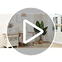 6ft Bird of Paradise Artificial Plant with Woven Basket - Faux Indoor Decor