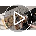 VocVoi 3-Ply Stainless Steel Frying Pan Set 8in/10in/12in with Ergonomic Handles