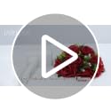 Flower Centerpieces Wedding Tables - Dusty Rose & White, 10 Pack - Ready to Display