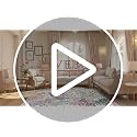 5' x 7' Pink Girls Bedroom Rug - Soft Patchwork Non-Slip Washable Carpet