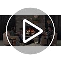Gray Wool Hearth Rug 44x22 Inches - Fire-Resistant Fireplace Floor Protector