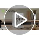 AMZCHEF Compact Espresso Machine 20 Bar, 50oz Water Tank, Latte & Cappuccino