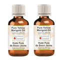 Greenwood Essential Pure Yellow Marigold oil (Calendula officinalis) Natural Therapeutic Grade (pack of Two) 100ml X 2 (6.76 oz)