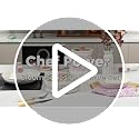 White Ceramic Cookware Set 14Pcs Non-Toxic Detachable Pans and Pots