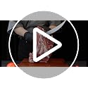 HOSHANHO 12" Brisket Slicing Knife - Butcher Breaking Knife for Meat & BBQ (11.9" variant)