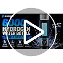 Hydrogen Water Bottle 16.2oz with 6000 PPB Hydrogen Generator - Silver