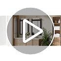 PAIHOME Black Farmhouse Bathroom Vanity Mirror 22x30 with Wooden Frame - Variation of THIS listing