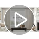 LuxuNap Birch 40W x 100L Linen Pleated Floor-to-Ceiling Curtains Set - 4 Panels