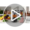 Food Processor and Blender Combo - 88 oz Food Chopper with Manual Control