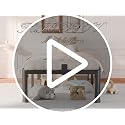 Full Size Bed Frame with Round Corner Edges, 14 Inch Heavy Duty Steel Support