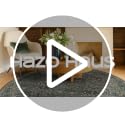 6ft Dark Green Round Vintage Floral Area Rug - Washable, Non-Slip, Pet Friendly