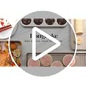 Dark Gray 22-Piece Nonstick Baking Pan Set with Diamond Texture - Oven Safe Bakeware