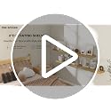 Marsmiles Rustic Brown 48 Inch Floating Wall Shelves 2-Pack, 8"D Wood Grain Bathroom & Home Storage