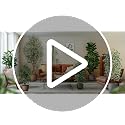 YEPDIN 6 FT Faux Fiddle Leaf Fig Tree – Tall Artificial Ficus Plant with 69 Large Fiddle Leaves