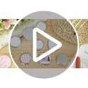 12 Pcs Sublimation Compact Mirrors Set - Round & Square Shape Makeup Mirrors