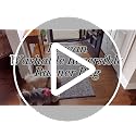 Lightweight Washable Cotton-Blend Flatweave Rug 6x9 in Tan/Cream - Living Room Decor
