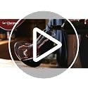 Large Crystal Wine Decanter with Built-in Aerator - Elegant Red Wine Carafe